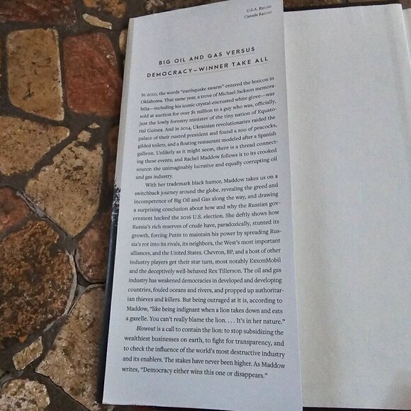 Blowout By Rachel Maddow Hardcover Book - Picture 3 of 9